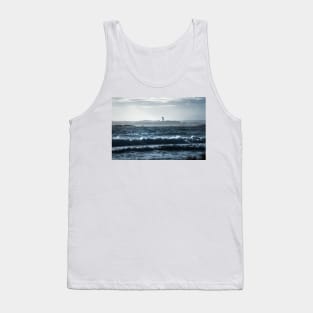 Rhosneigr kite surfer Tank Top